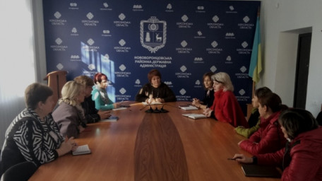 Відбулося засідання організаційного комітету з підготовки та проведення в Нововоронцовському районі Дня працівників соціальної сфери.